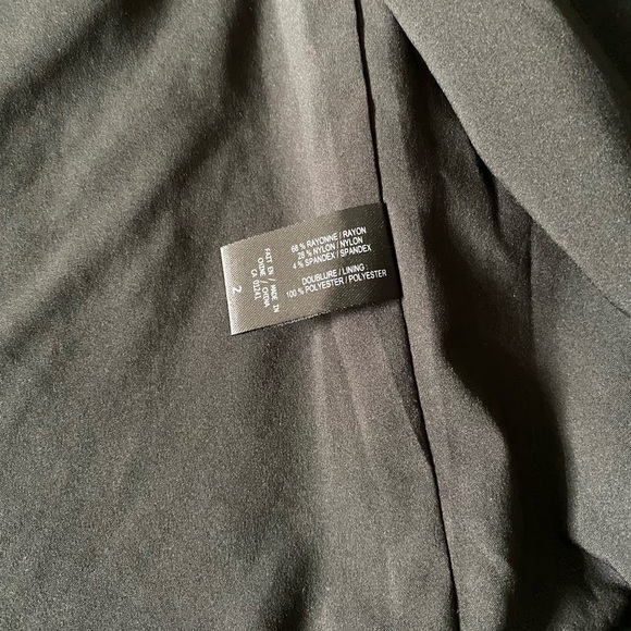 Icone cropped black blazer - Picture 5 of 6